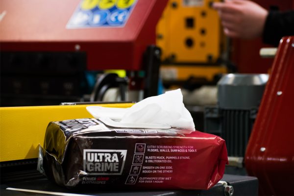 Profi čistící ubrousky ULTRAGRIME® POWER SCRUB 80ks XXL - Image 10
