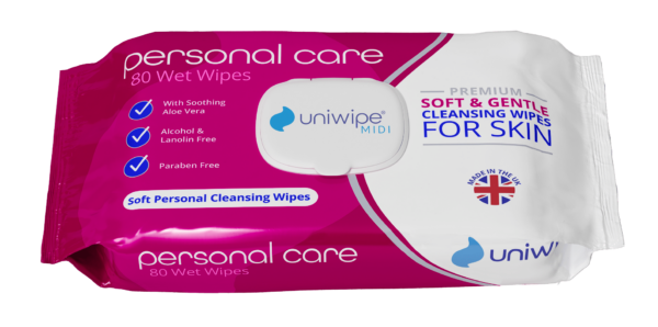 Profi čisticí ubrousky Uniwipe® Personal Care 80ks XXL - Image 2